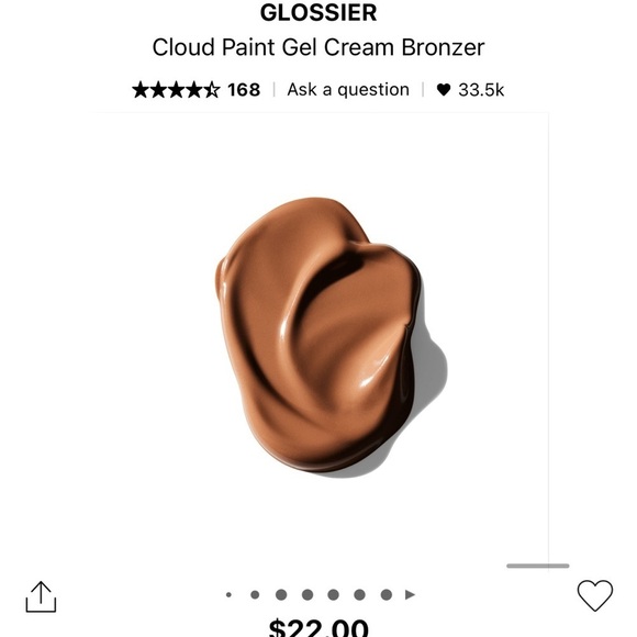 Glossier Cloud Paint Seamless Cheek SWIFT - Picture 2 of 8